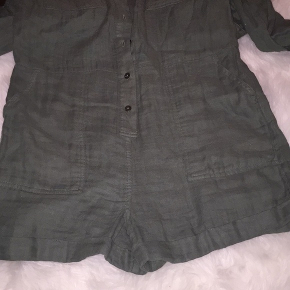 Olive Green Romper - Picture 6 of 6